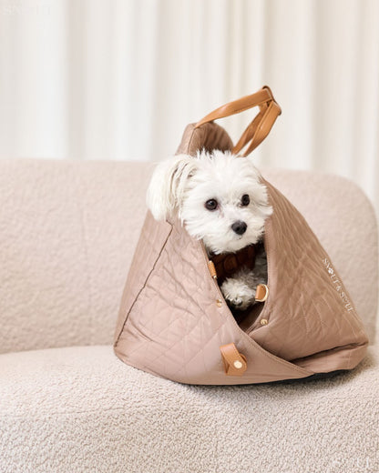 2-in-1 Hundetragetasche für kleine Hunde